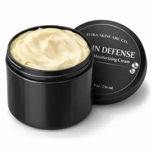 Avira Skincare Skin Defense Moisturizer 8 oz Hydrating Cream for Dry Skin - Moisture Rich Formula to Hydrate and Nourish