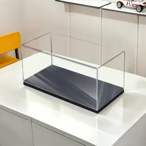 Transparent Acrylic Display Box – High-Quality Storage Case for Models, Ornaments, and Handmade Collectibles (1:43 Scale)