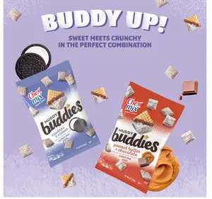 Chex Mix Muddy Buddies Peanut Butter and Chocolate Snack Mix, Snacks, 9 oz