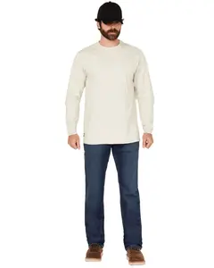 Ariat Men's Fr M7 Flint Medium Wash Duratretch Basic Slim Straight Work Jeans - 10039675