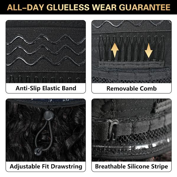 Midulla Highlight Burmese Curly 13x6 Pre Cut Lace Front Wigs Human Hair Ready to Wear Glueless Wig with Finger Coil Ends SpringStatements