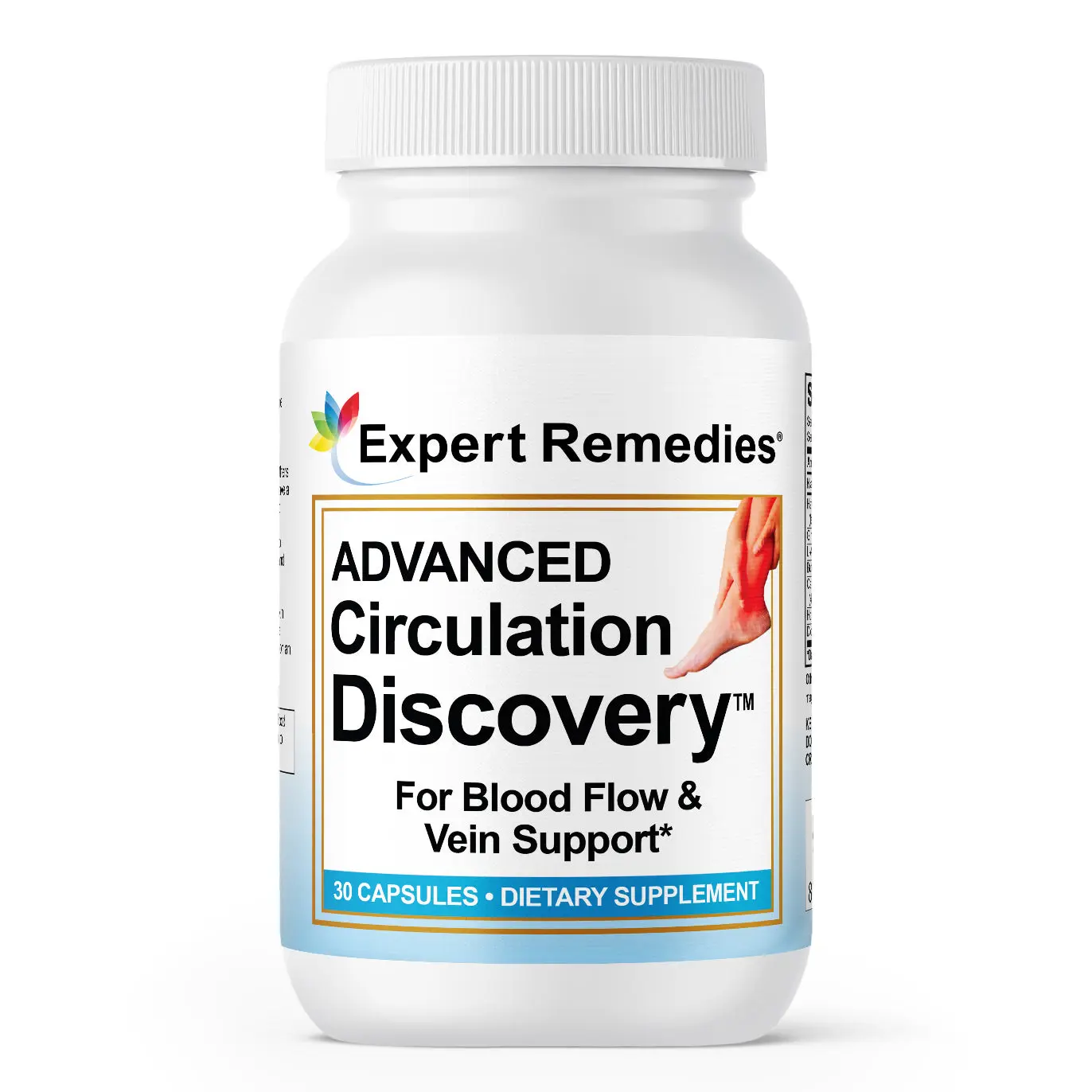 Advanced Circulation Discovery® Natural Dietary Vitamin Supplement - Botanical, Cayenne Extract Formula with Natural Ingredients for Heart Health, Blood Flow Control, Cholesterol Control Support