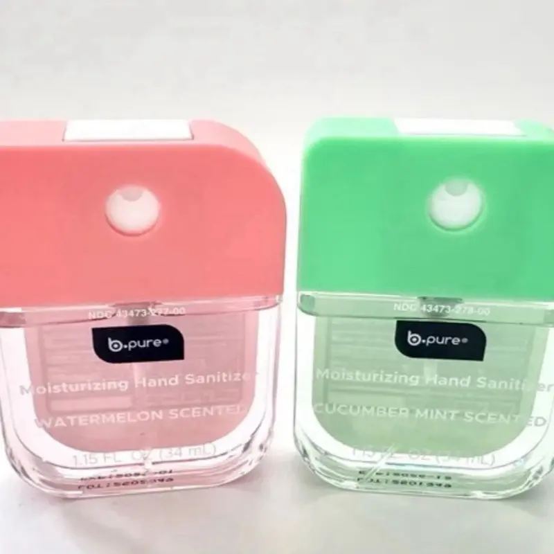 Spray hand sanitizer