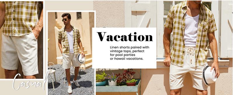 COOFANDY Men's Linen Casual Elastic Waist Drawstring Summer Beach Shorts Fabric Menswear Pants Soft Breathable Classic Denim Hawaiian Denim Hawaiian jortsmen Pockets Simple Shirt Stretchy T-Shirt Leisure COOFANDY Men's Linen Casual Elastic Waist Drawstring Summer Beach Shorts Fabric Menswear Pants Soft Breathable Classic Denim Hawaiian Denim Hawaiian jortsmen Pockets Simple Shirt Stretchy T-Shirt Leisure