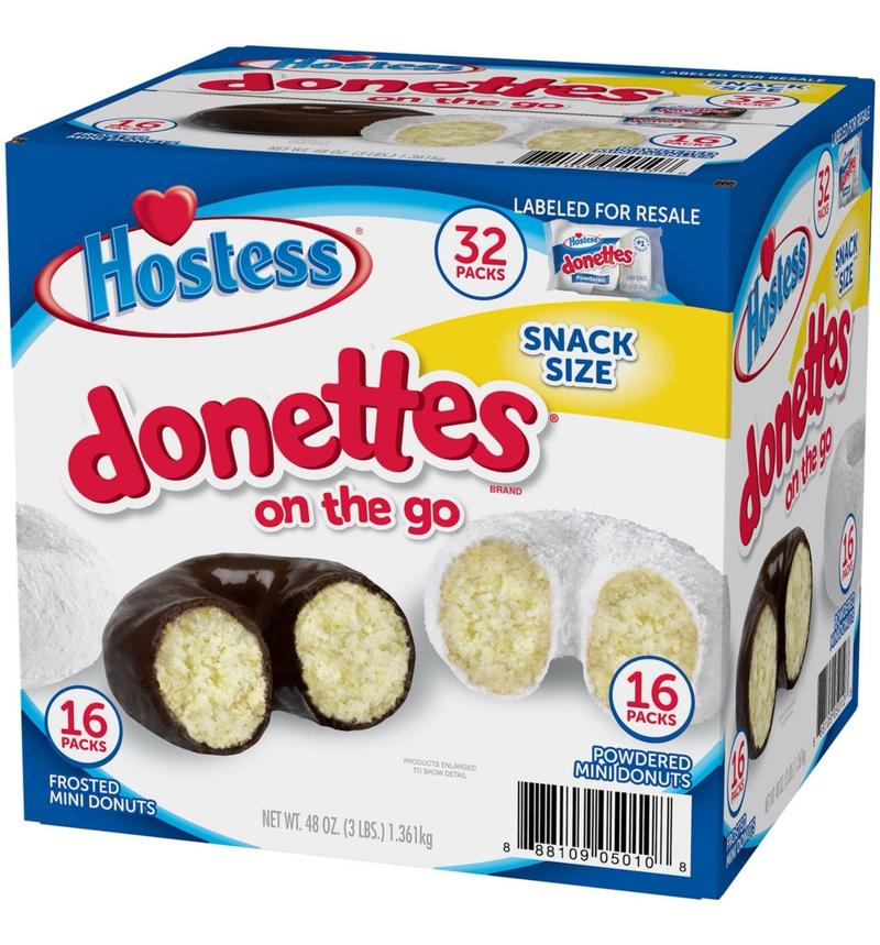 Variety Pack Donuts, Snack Size, 1.5 Oz., 32 Pk. - Assorted Flavors