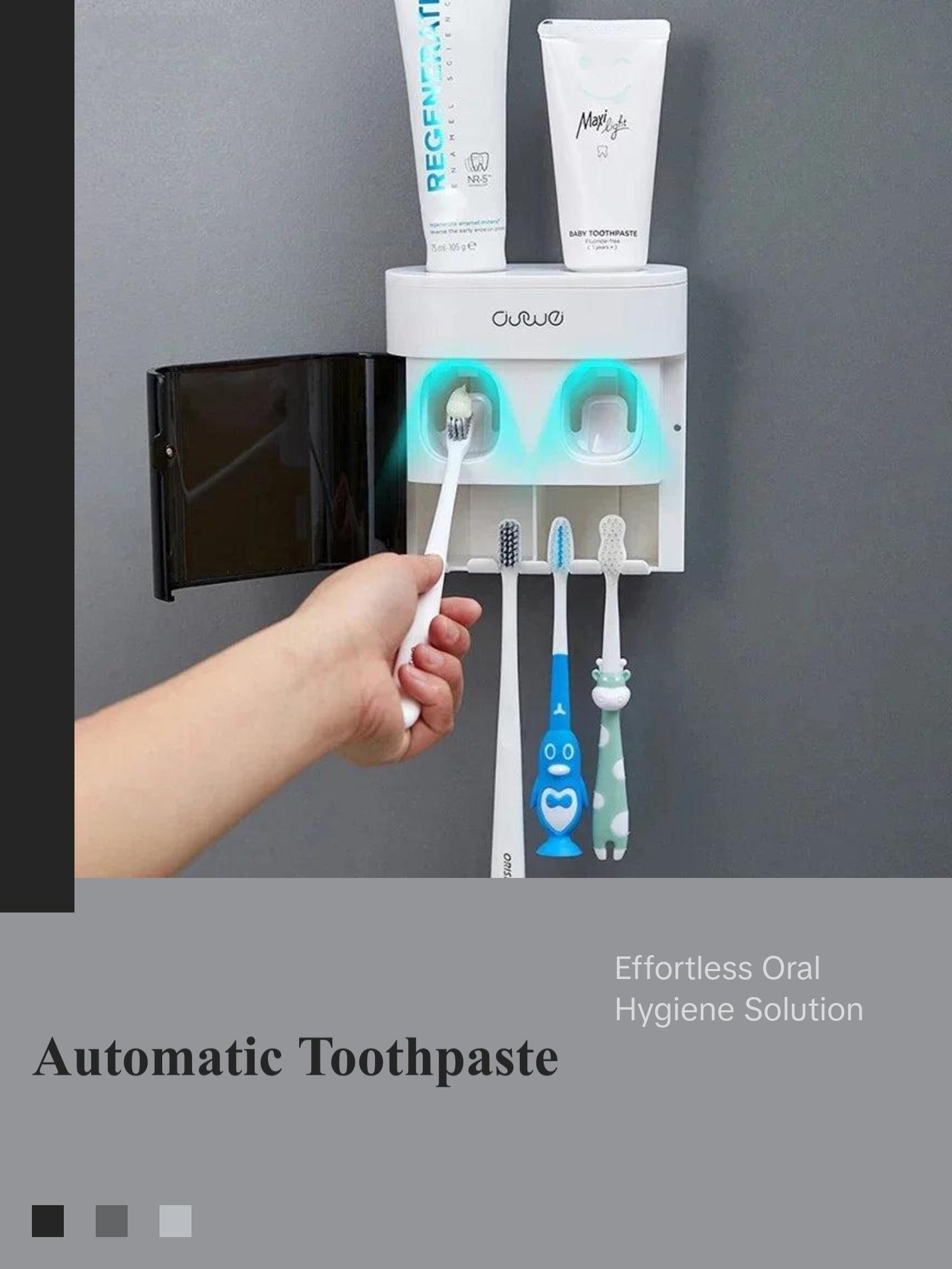 Wall Mounted Automatic Toothpaste Squeezer
