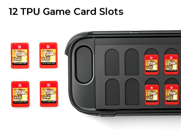 COOWPS Split Protective Console Case for Nintendo Switch 2, TPU Middle Frame & PC Face Cover, Non-Slip Ergonomic Grip, 12 Game Card Storage, Stand-Supporting, Shock-Absorbent, Anti-Scratch Handheld Gaming Accessories COOWPS Split Protective Console Case for Nintendo Switch 2, TPU Middle Frame & PC Face Cover, Non-Slip Ergonomic Grip, 12 Game Card Storage, Stand-Supporting, Shock-Absorbent, Anti-Scratch Handheld Gaming Accessories