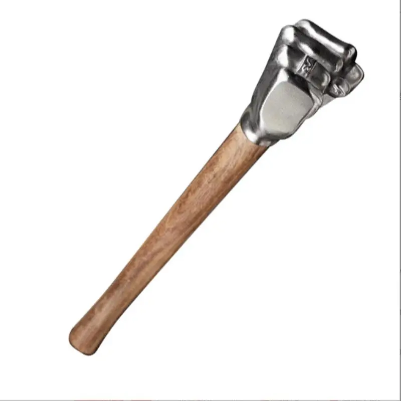 Professional Forged Heavy-Duty Hammer Hand Tool - Impact-Resistant Solid Stainless Steel Head, Non-Slip Grip for Safety, Control in Construction, Concrete, DIY Projects, Forging, Nail-Driving, Hand Tools, Enhances Safety, Ergonomic Design, Enhances Safety