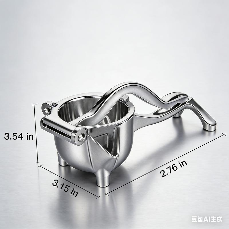 Hand Juicer Squeezer - Portable Multifunctional Manual Fruit Juicer Quiet Operation Easy Cleaning Detachable Head Press Sturdy Food Grade Juicermachine Kitchen Gadget Utensils