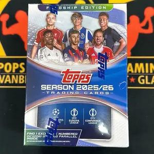 2025/26 Topps UEFA Club Competitions Soccer Blaster Box