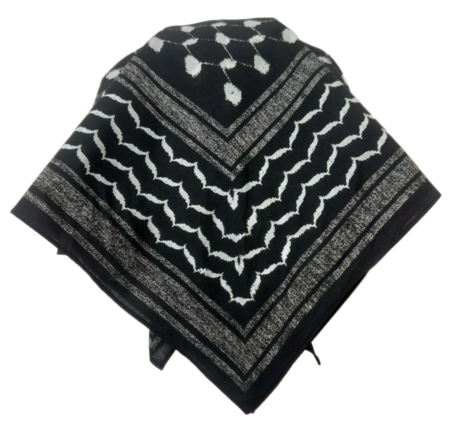 Midnight – Organic Cotton Keffiyeh Bandana