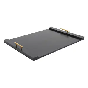 Multipurpose Stove Top Cover Heavy Duty 20kg Capacity 75x56cm Black for Electric and Gas Stove Extra Counter Space Kitchen Prep Tray
