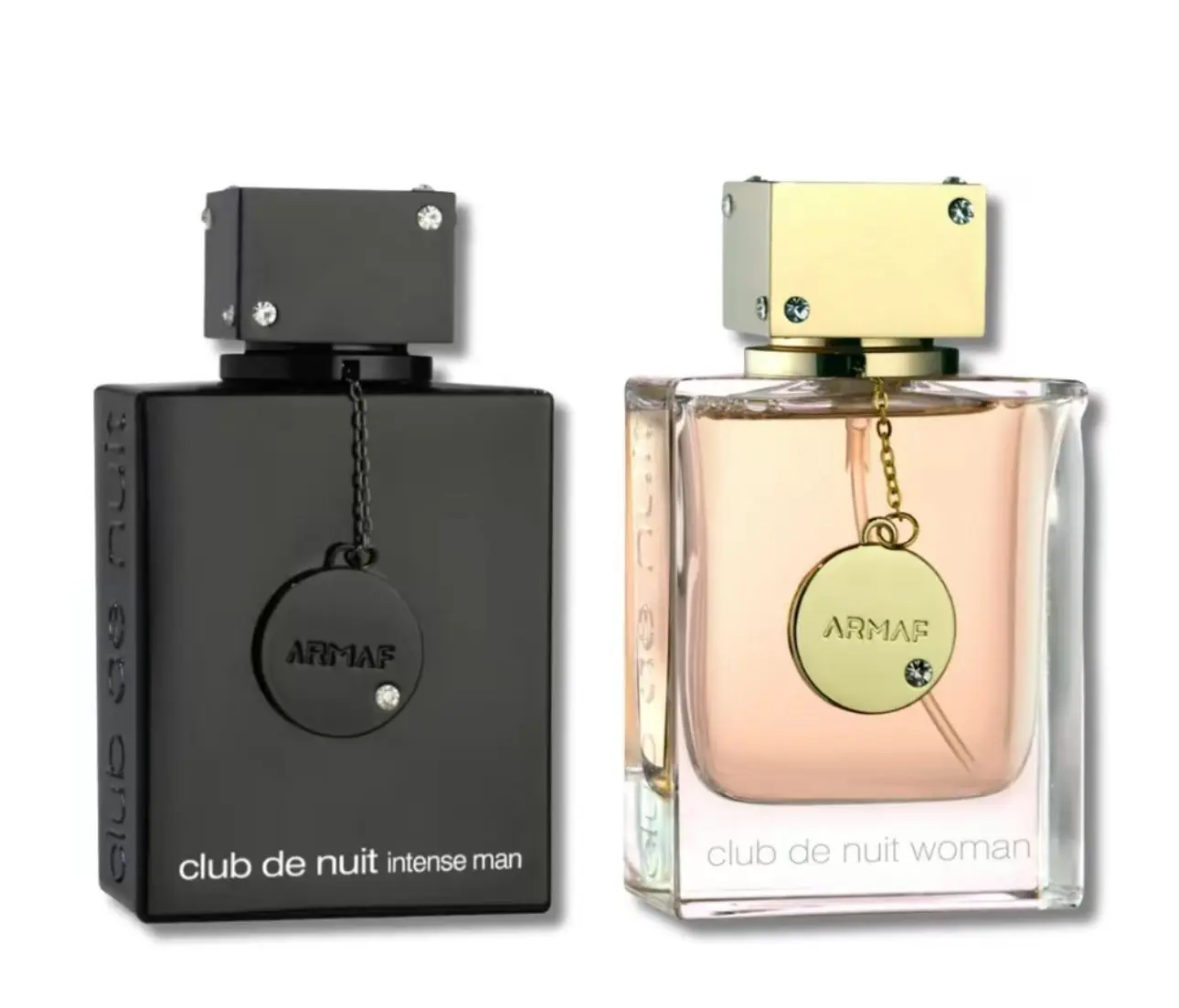 Armaf Club de Nuit Intense & Women's 2-Piece Luxury EDP Spray Gift Set, 3.4oz(100ml) Fragrance Duo, Long Lasting Luxurious Floral Fruity Perfume, Love Gift for Evening Wear