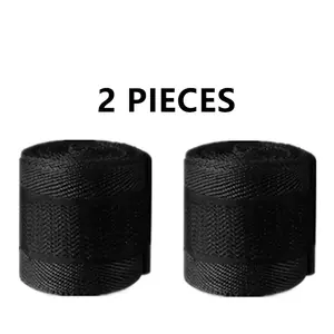 2 Rolls 2.5M Cotton Boxing Bandage Sports Strap Sanda Gauntlets MMA Hand Gloves Wraps Belt Wraps Bandage for Competition NONE