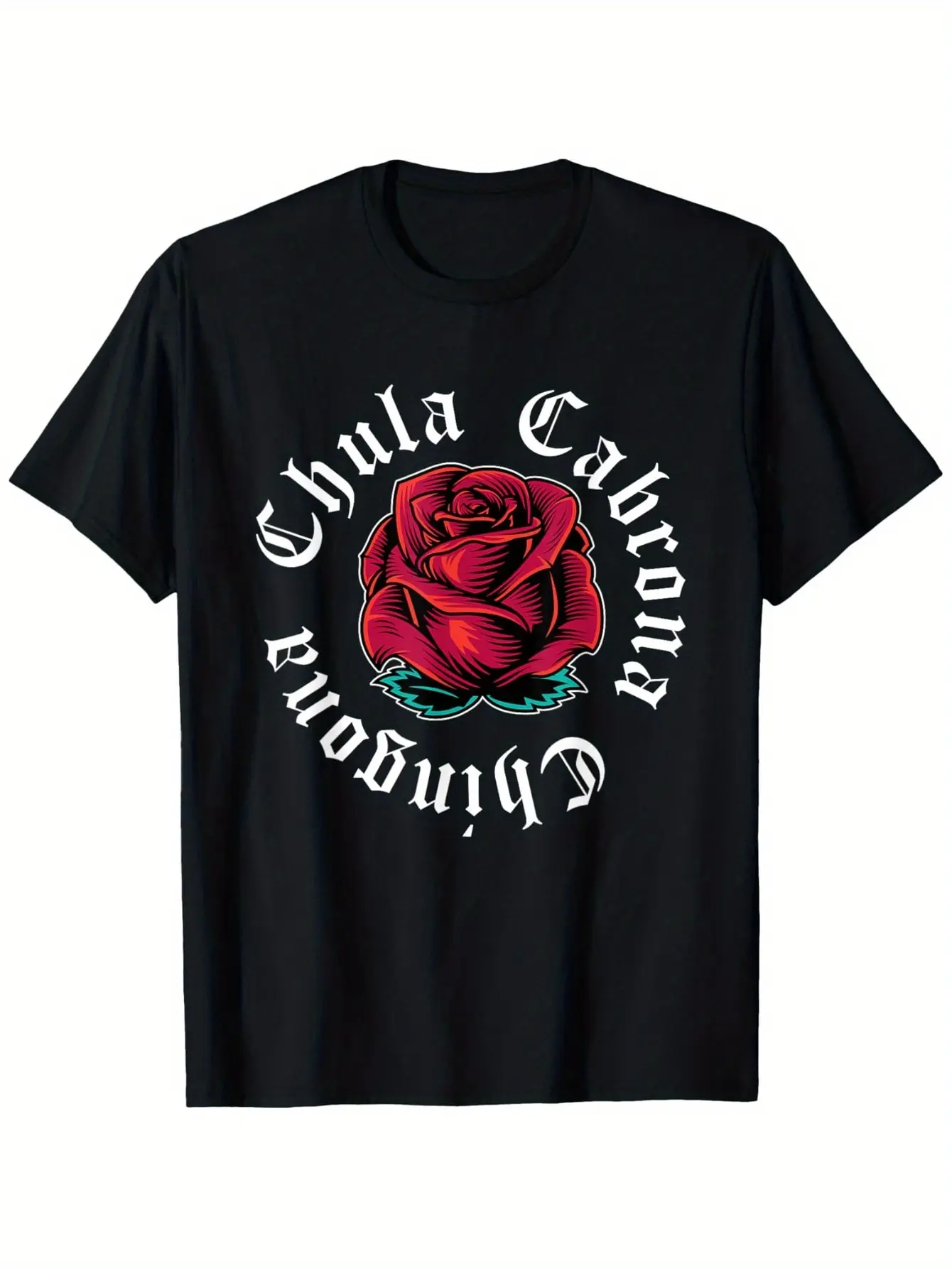 Womens Mexicana Chicana Mexican Chula Cabrona Chingona T-Shirt Men'S Crew Neck Fashionable Comfortable And Versatile, Athletic Style T-shirt Gift for Christmas Holiday Birthday Men Women Family S-XXXL