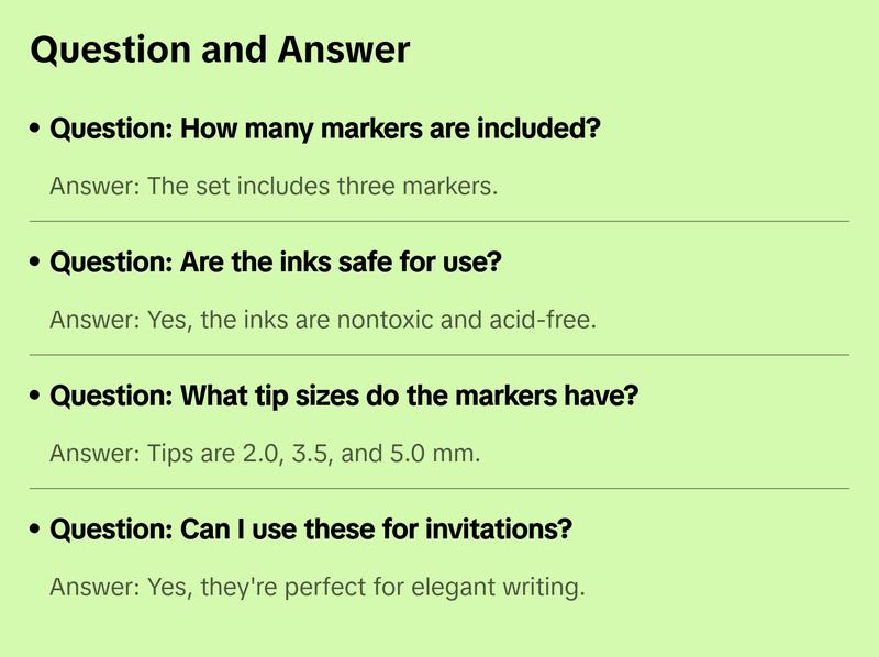 Yasumoto Calligraphy Chisel Tip Marker set of 3