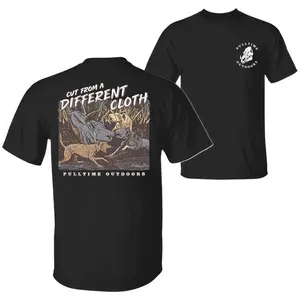 Pull Time Shirt | Cut From A Different Cloth | Hog Hunting Shirt,Outdoor Shirt, Unique Hunting Lifestyle Streetwear Gift for Dad, Gift For him, Hunting Season Shirt