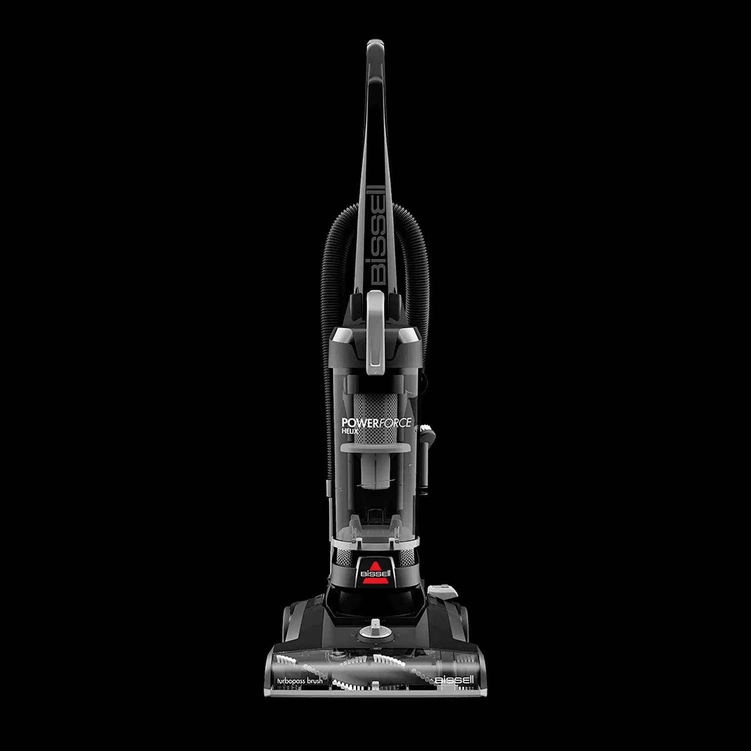 BISSELL PowerForce Helix, Bagless, Upright Vacuum, Pet Friendly, Helix Dirt Separation System, Lightweight, 4364, Gray & Black