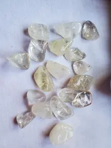 Polished Citrine tumble necklace