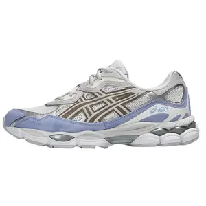 ASICS Gel NYC 'Cream Periwinkle Blue' Men's Lightweight Breathable Running Shoes with Responsive Cushioning All Seasons Laces Closure