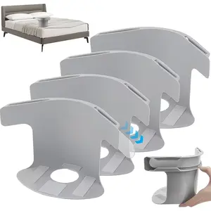 Sturdy Bed Sheet Fixer - Anti-slip and Safe Bed Sheet Straps, Compatible with All Bed Sizes, Easy to Install, Firmly Secure Bed Sheets, Durable Clips for Bed Sheet Support