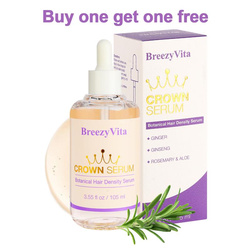 【Buy 1 Get 1 Free】Crown Serum Hair Regrowth Serum for Hair Loss & Thinning – Less Shedding, Fuller Hair, Fast Absorbing, No Grease Ginseng Haircare
