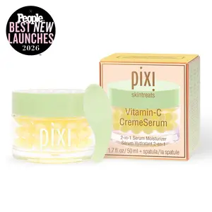 Pixi Vitamin-C CremeSerum - Brightening Moisturizer-Serum Hybrid with Hyaluronic Gel & Encapsulated Vitamin C Beads for Hydration & Glow