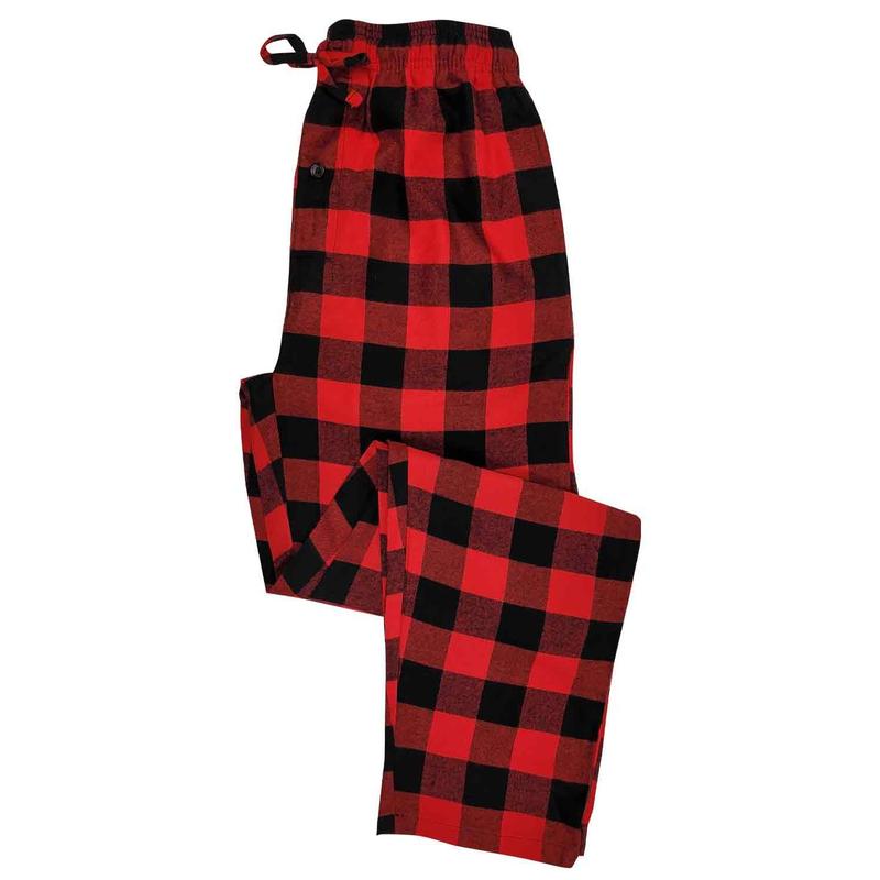Cotton Lounge Pajama Pants for Men | Plaid S-6XL | Different Touch