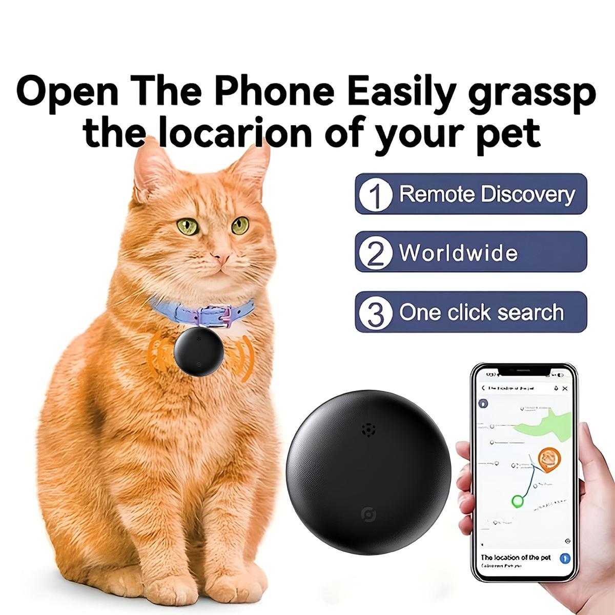 GPS Tracker for Vehicles - (Available for Android and iOS) Waterproof, Drop-Resistant,Real-Time Mini Tracker Device for Vehicles, No Monthly Fee Subscription No SIM Card Required