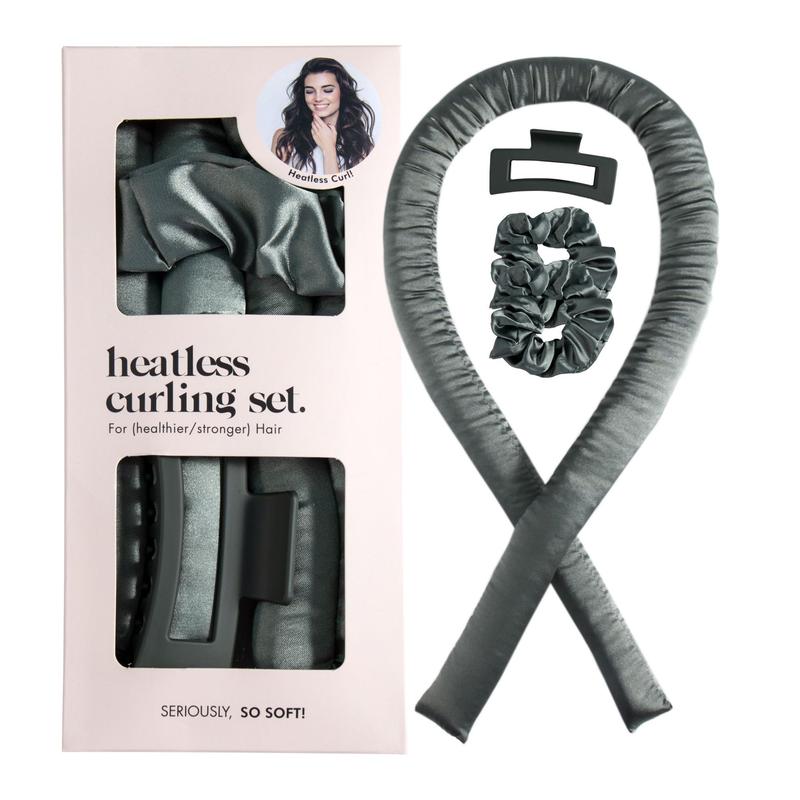 Overnight Heatless Curing Ribbon | Silk Sleep-Friendly HairRoller for Natural Waves | No Damage Bedtime Styling Setwith Secure Clips Overnight Heatless Curing Ribbon | Silk Sleep-Friendly HairRoller for Natural Waves | No Damage Bedtime Styling Setwith Secure Clips