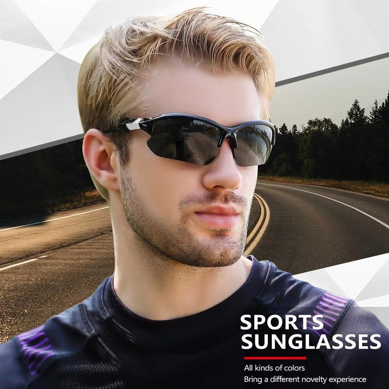 2026 Sports Polarized Sunglasses for Men Cycling Running Fishing UV400 Sun Glasses Lightweight Outdoor Goggles