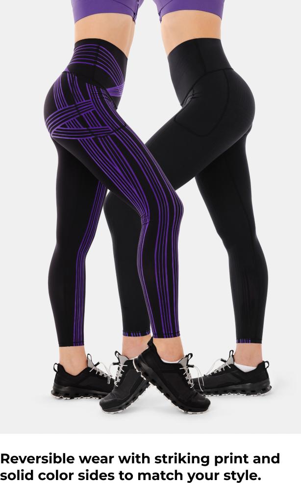 Fanka PowerBand Resistance High Intensity Leggings (Reversible Wear)