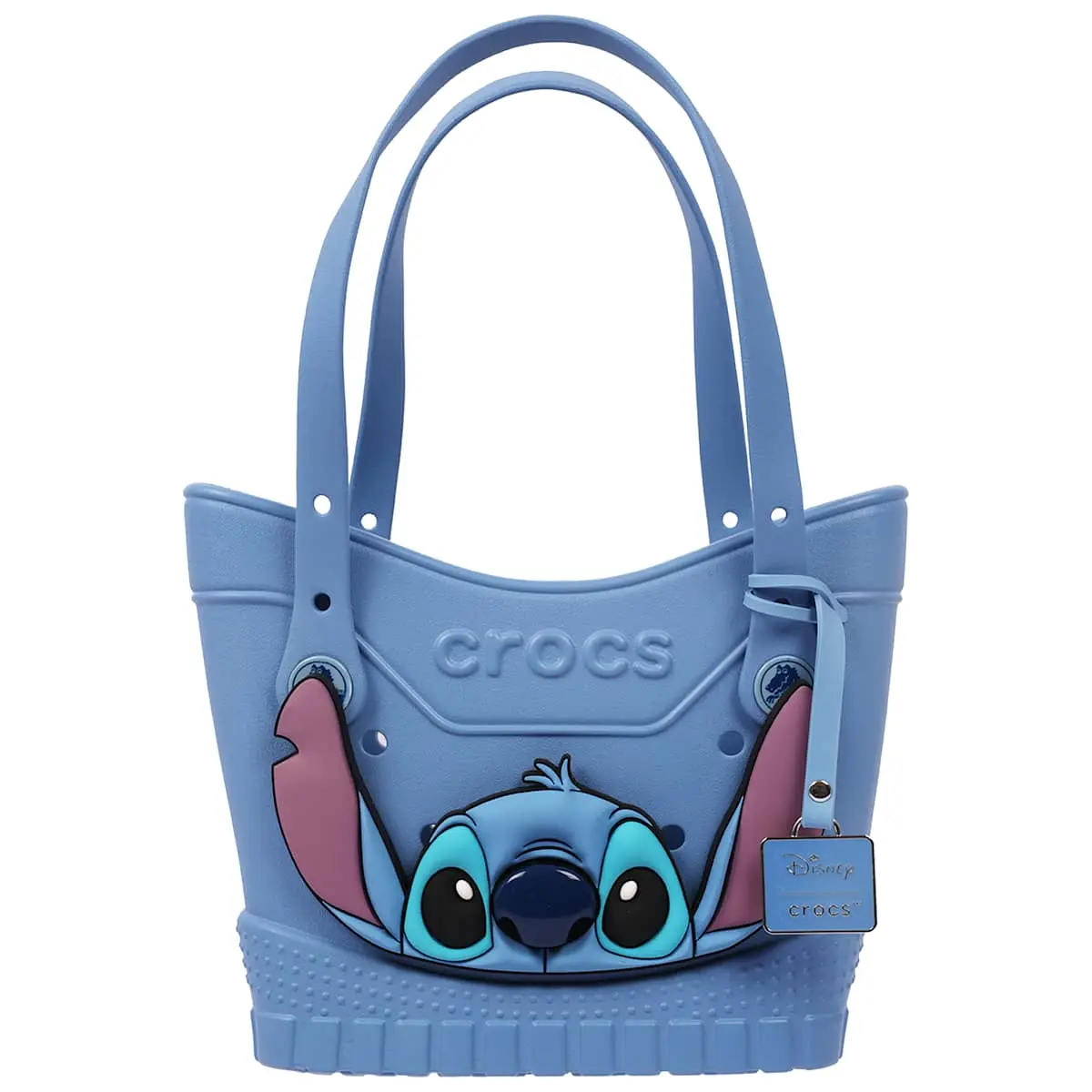 Crocs Disney Stitch Small Tote, Shoulder Bag, Personalize with Jibbitz Charms