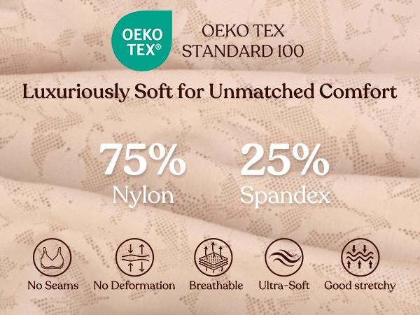 HSIA Auri Seamless Lace Support Bra Full Coverage Comfort Fit SpringStatements HSIA Auri Seamless Lace Support Bra Full Coverage Comfort Fit SpringStatements