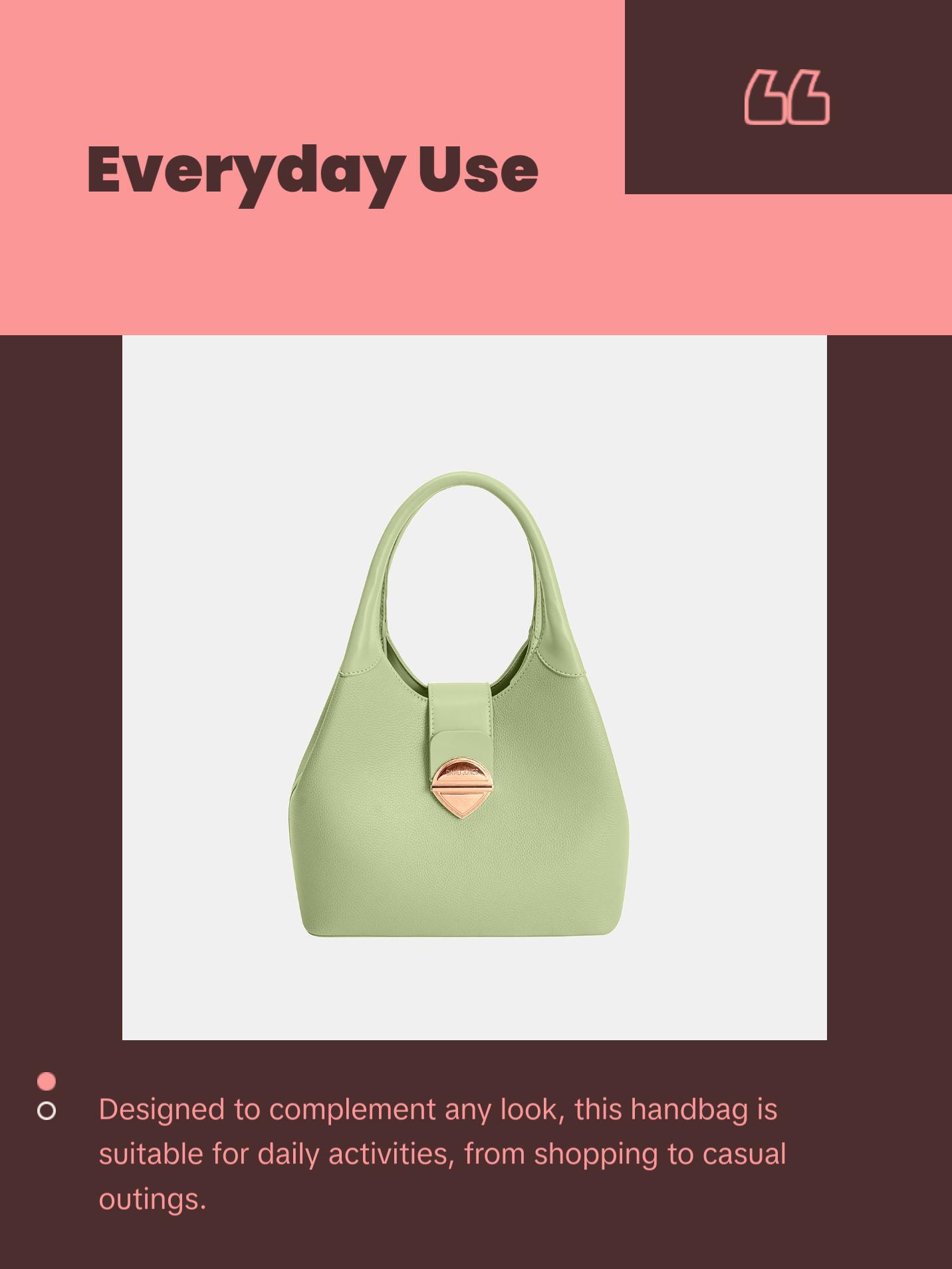 David Jones PU Leather Handbag