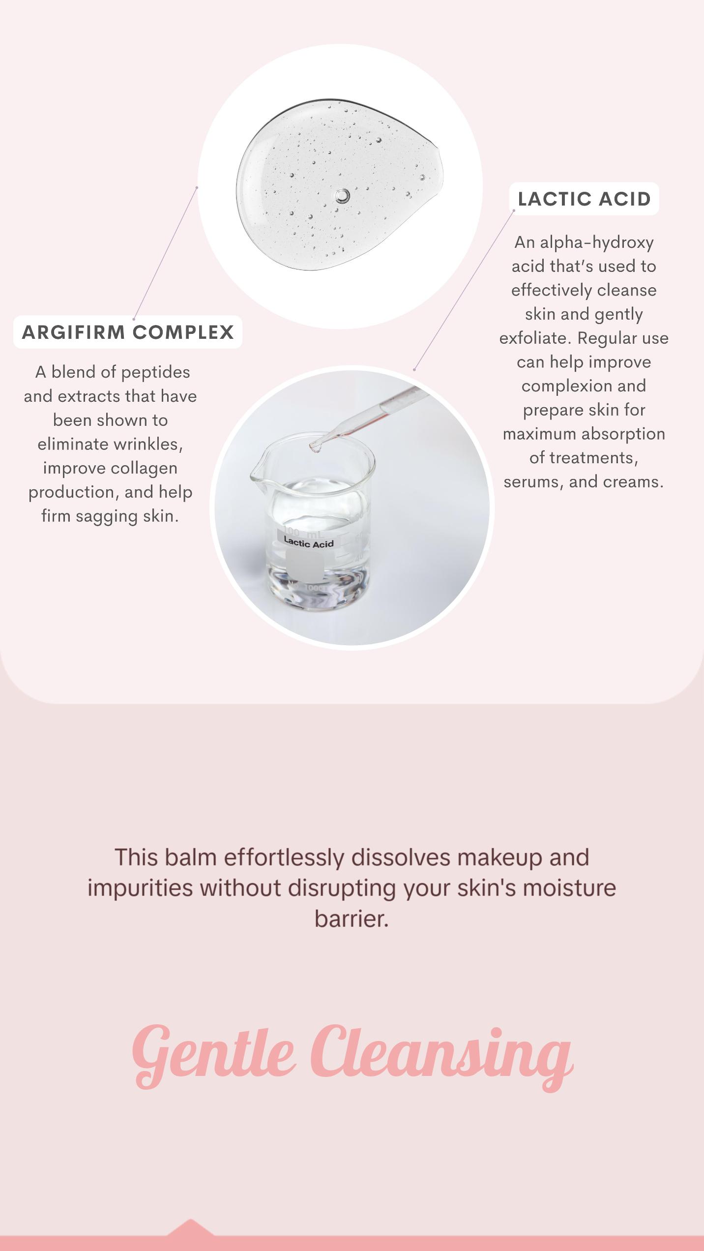 Serious Skincare Reverse Lift Facial Cleanser Balm - Gentle Makeup Remover, Skin Hydrator, 12oz