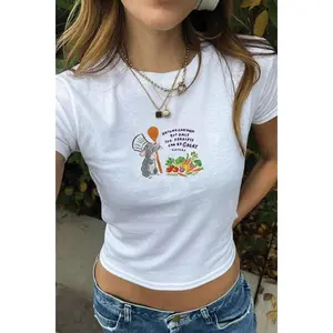 Ratatouille Inspired Baby Tee, Anyone Can Cook Shirt