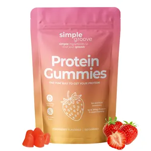 Simple Groove Protein Gummies | Strawberry | 150 count