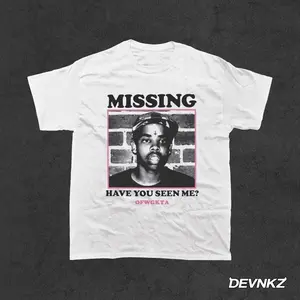 Earl Sweatshirt Missing Have You Seen Me T-Shirt, Odd Future Shirt, OFWGKTA Tee
