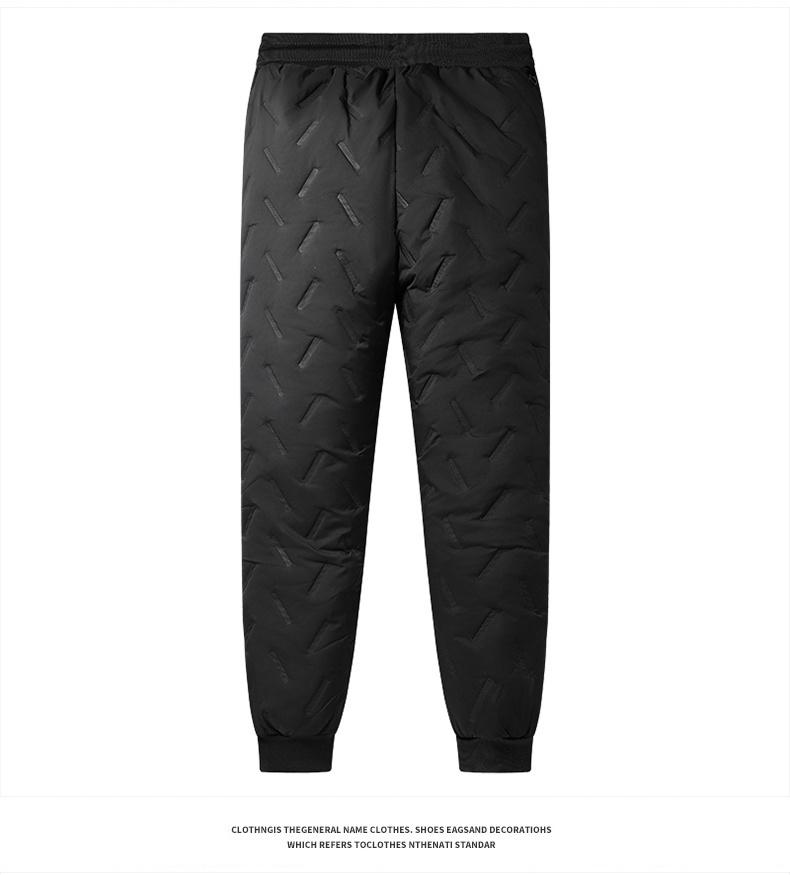 Men's Three-Piece Set Jacket Vest Cotton Pants Ultrasonic Fleece Warm Stand Collar Winter Coat for Dad SpringStatements