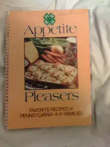 USED-Appetite pleasers: Favorite recipes of Pennsylvania 4-H families by unknown author (Paperback)