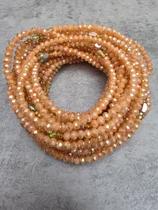 Peach Radiance Waist Beads