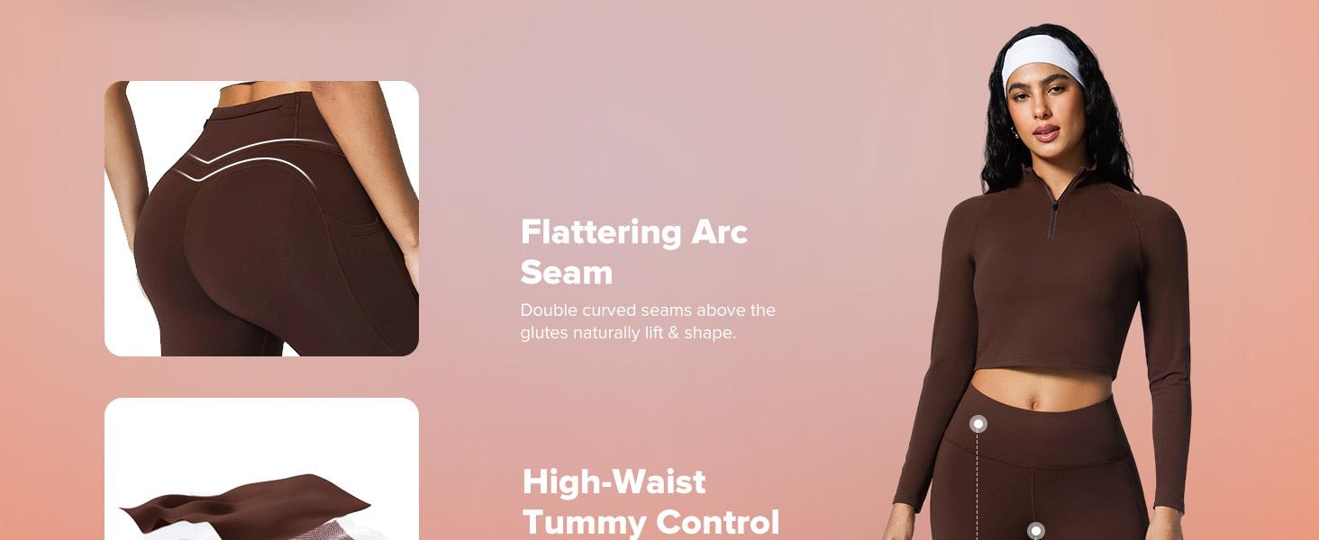 BRXL Women's Tummy Control Fleece Lined Leggings Zip Pocket High Waist Water Resistant Winter Legging Warm Insulated #OutdoorFun #HolidayWarmth-1 BRXL Women's Tummy Control Fleece Lined Leggings Zip Pocket High Waist Water Resistant Winter Legging Warm Insulated #OutdoorFun #HolidayWarmth-1