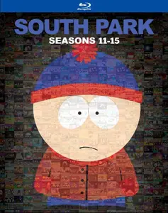 South Park: Seasons 11-15  [BLU-RAY MOVIE] Boxed Set, Dolby, Repackaged, Subtitled, Widescreen, Ac-3/Dolby Digital