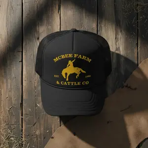 The Buckin' Bronc Trucker Cowboy Hat, Adjustable Snapback Fashion Accessory