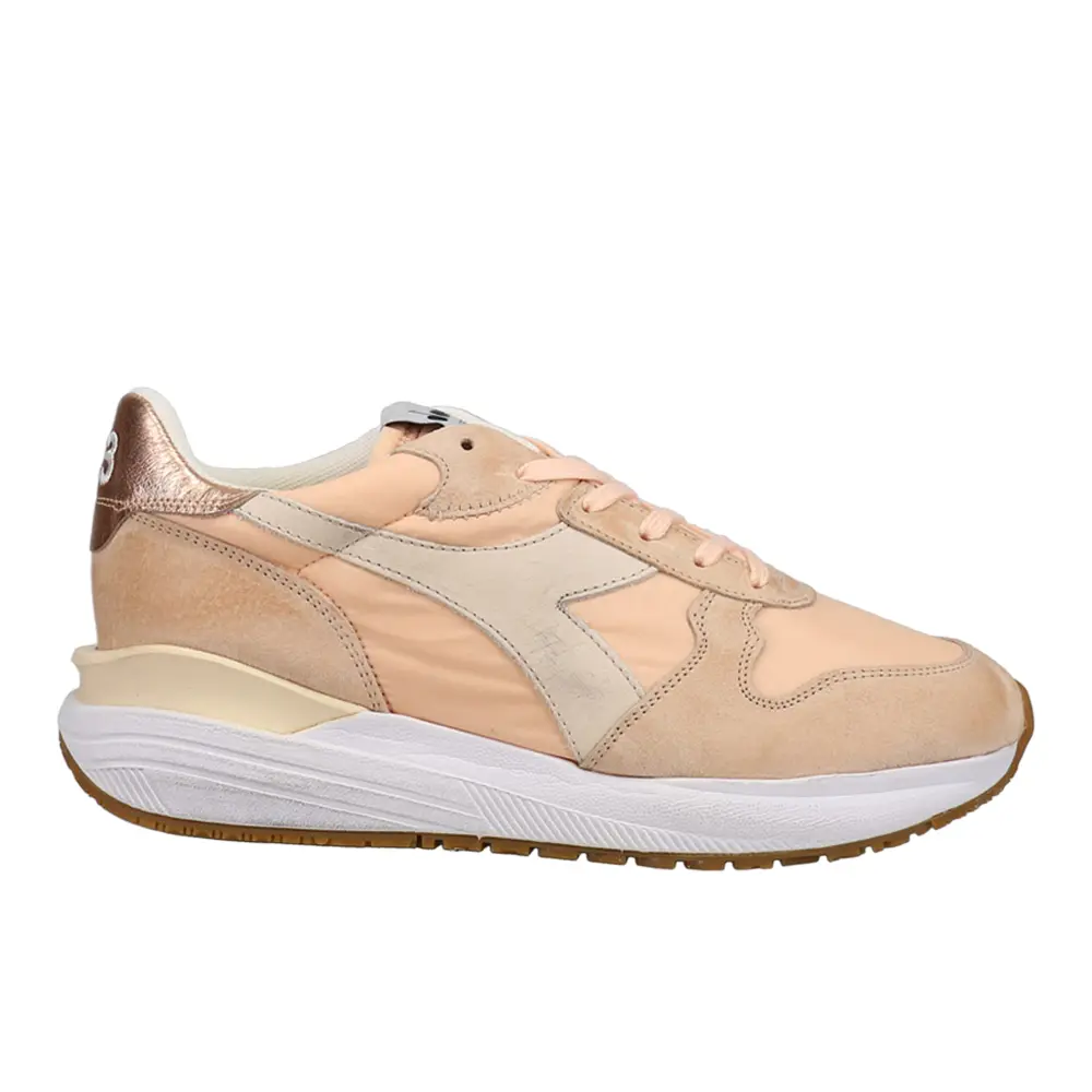 diadora Womens Venus Dirty Lace Up Sneakers Shoes Casual - Pink