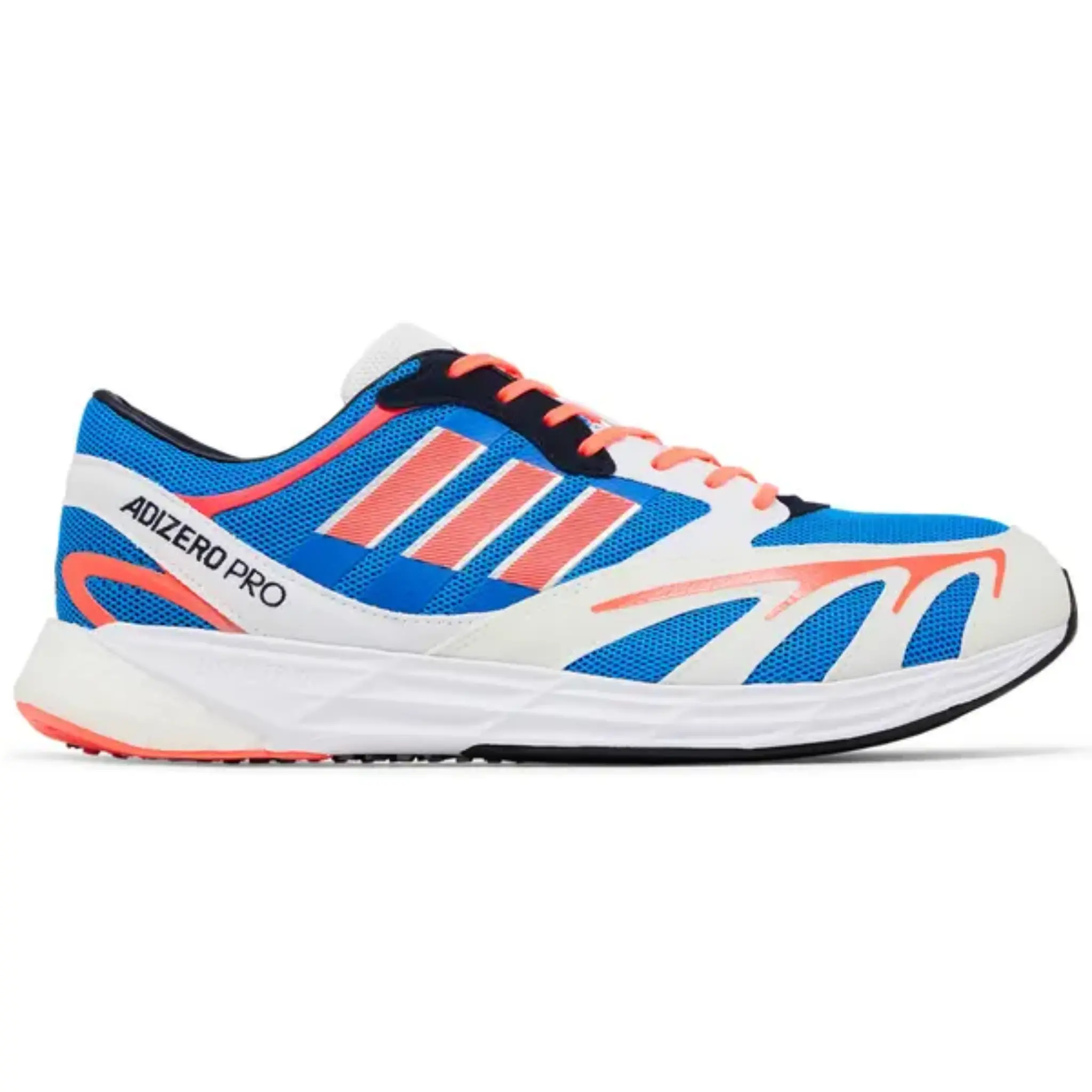 Adidas Men's Lightweight Breathable Blue Adizero Pro V1 DNA Travel Sneakers, GW2751 (No Box), Low Profile Sneakers