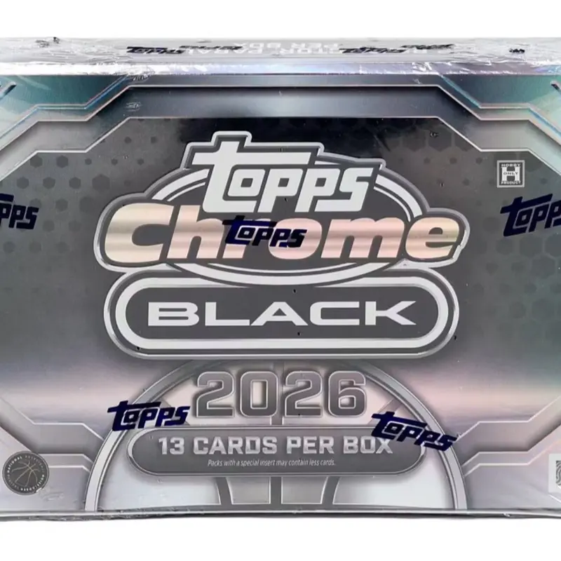 2025/26 Topps Chrome Black Basketball Hobby Box