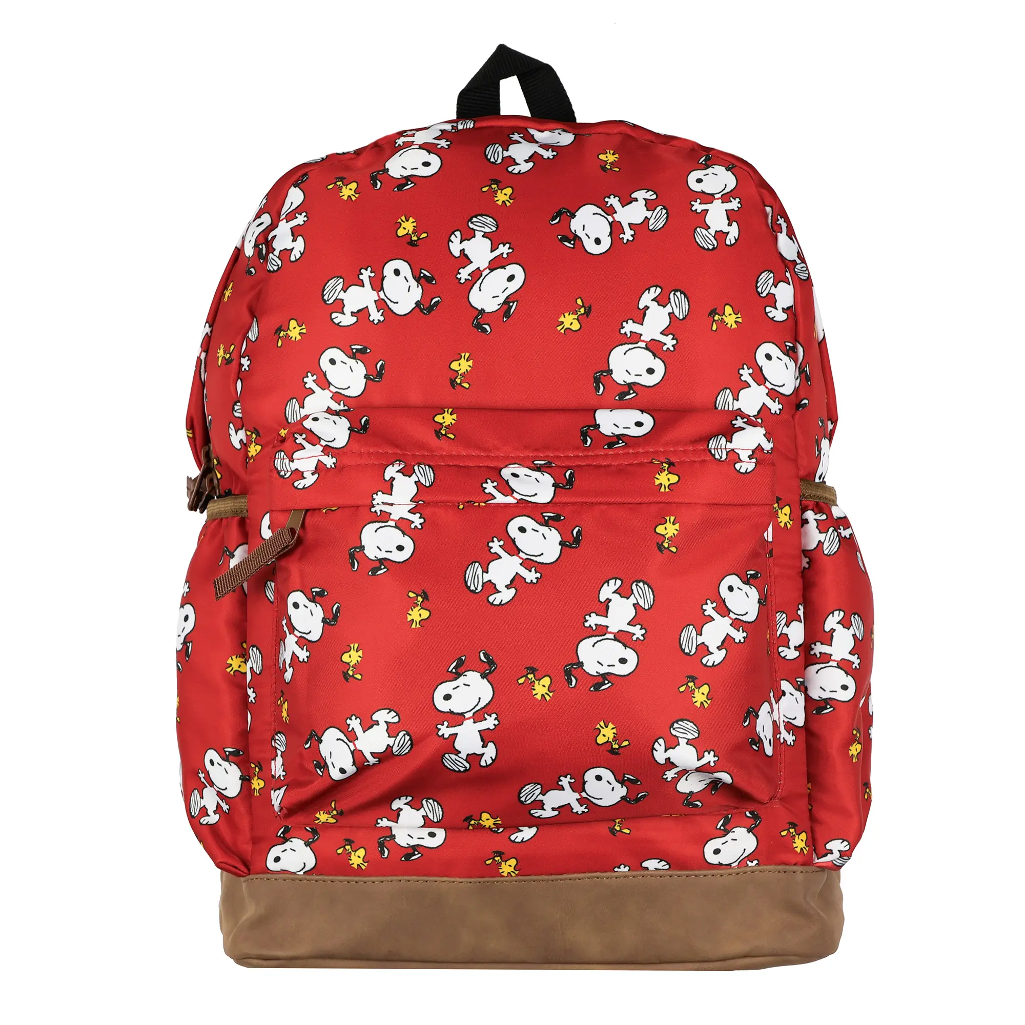 Peanuts Backpack Snoopy & Woodstock Dancing Friends All-Over Design 16" Book Bag