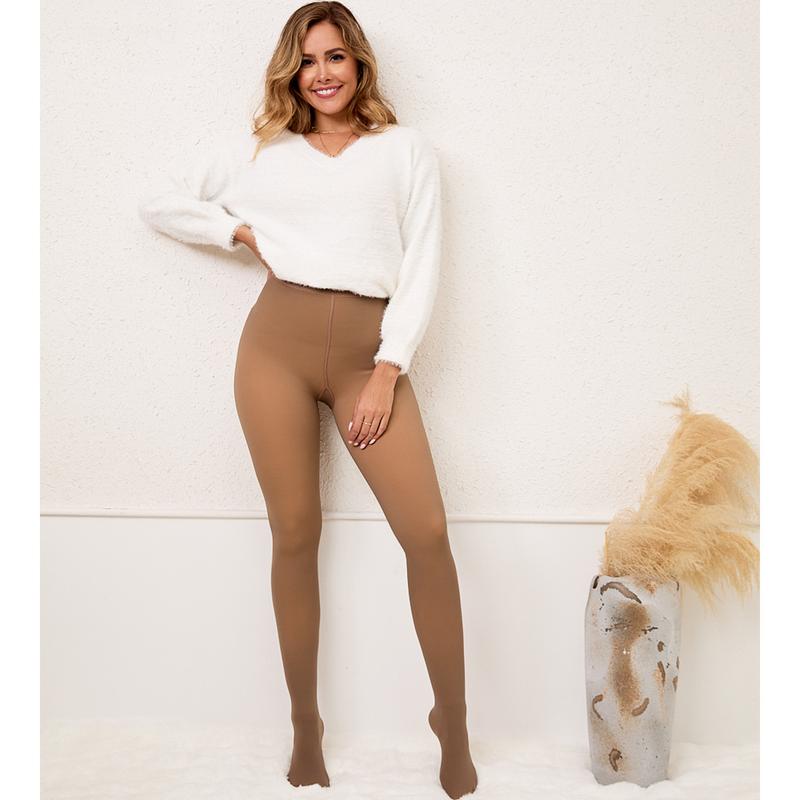 EOJN Women's Fleece Lined Tights Fake Translucent Warm Thermal Pantyhose Sheer Thick Leggings Ladies Under Dress for Winter with Plush Inner Layer,High quality Tights,Soft and Breathable,5 Colours,Normal and Plus size,Stretchy,Everyday,Minimalist,Slim. EOJN Women's Fleece Lined Tights Fake Translucent Warm Thermal Pantyhose Sheer Thick Leggings Ladies Under Dress for Winter with Plush Inner Layer,High quality Tights,Soft and Breathable,5 Colours,Normal and Plus size,Stretchy,Everyday,Minimalist,Slim.